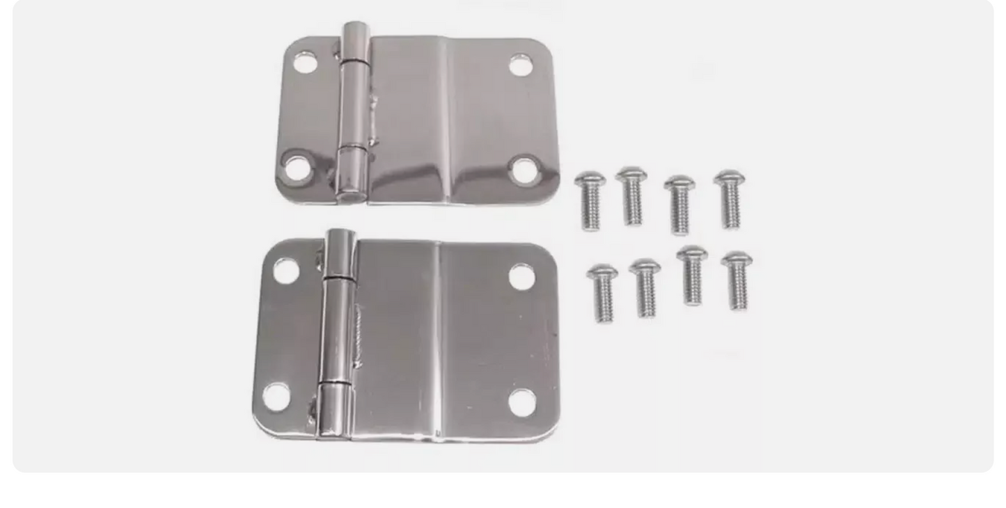 Jeep CJ7 Hinge Tail Gate Stainless Steel