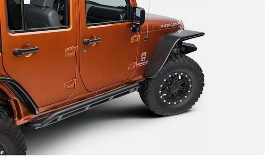 Rugged Ridge RRC Rocker Guard Fits 07-18 Wrangler (JK) (2 door)