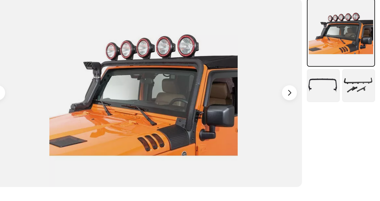 Rugged Ridge Light Bar Fits 07-18 Wrangler (JK)