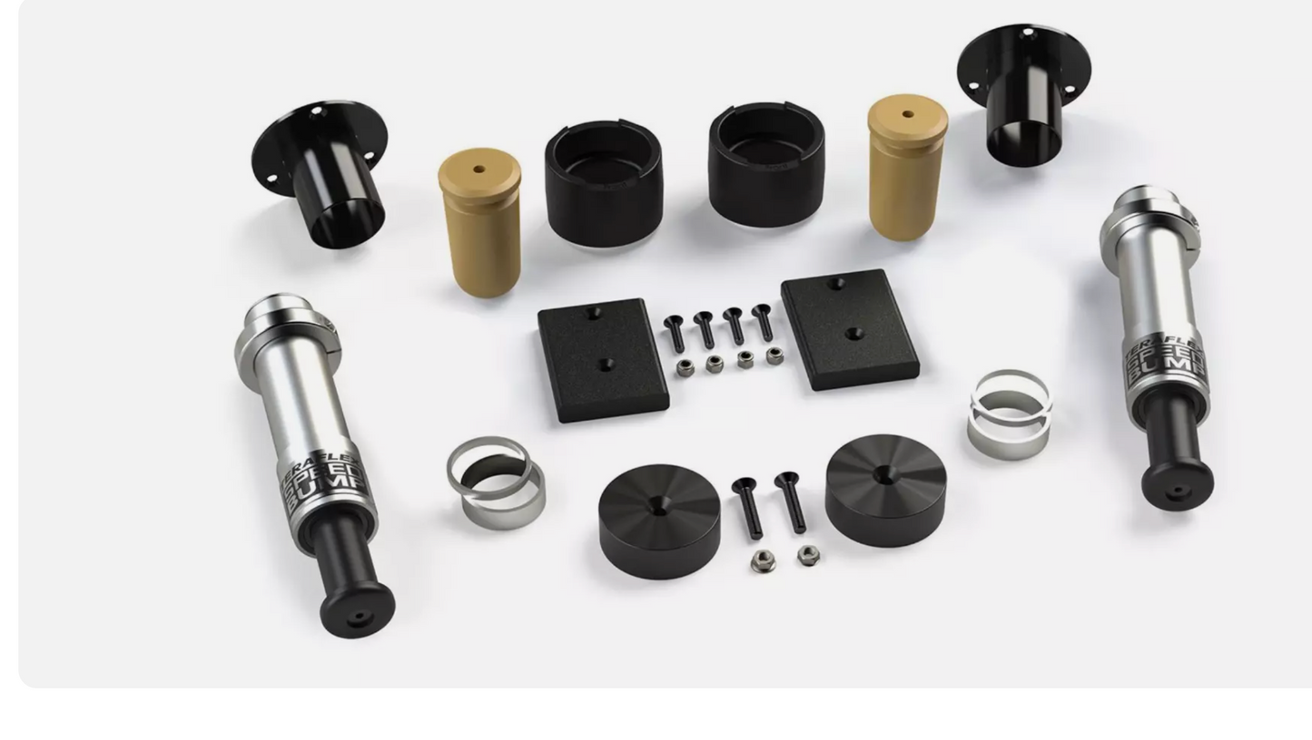 Terraflex 3" - 3.5" Jeep JK Front & Rear Speedbump Kit