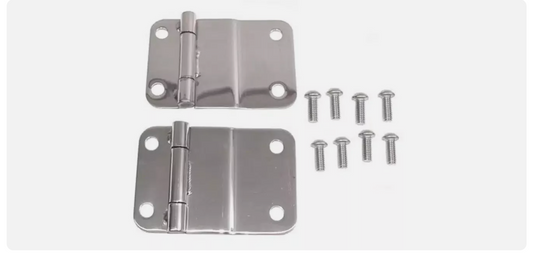 Jeep CJ7 Hinge Tail Gate Stainless Steel