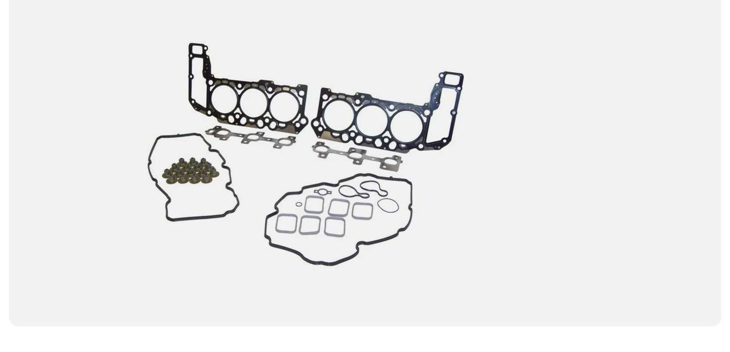VRS Gasket Set Jeep KJ 3.7L Plastic rocker covers 2005/2006
