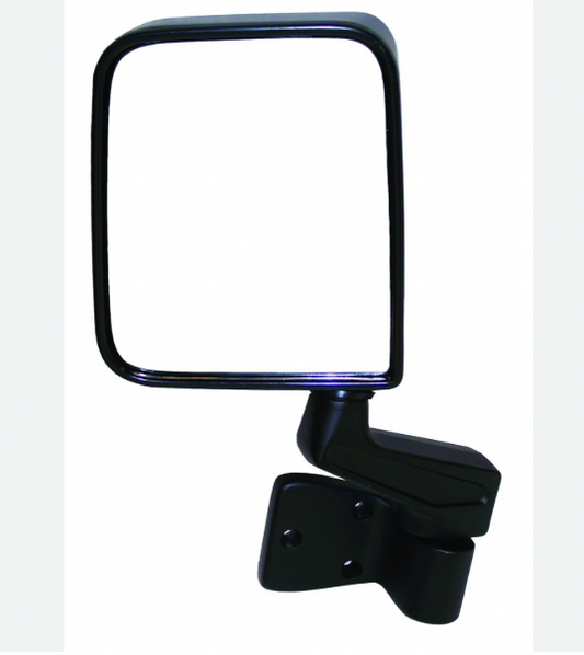 Left Hand Jeep TJ Door Mirror comes in (Black)