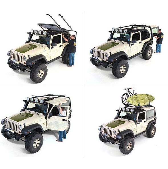2Door JK 2007-2014 Roof Rack